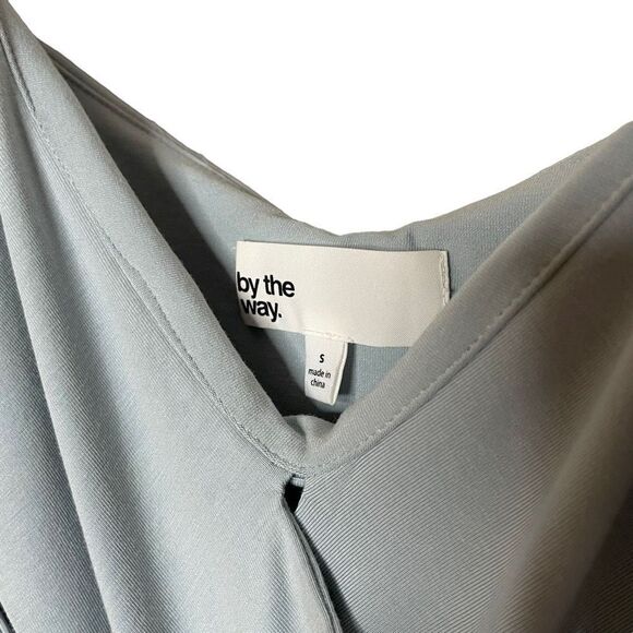 By The Way Evie Mini Dress Light Blue Size Small - Picture 4 of 6